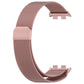 Frendorf | Für Honor Band 9 Milan Magnetic Steel Mesh Uhrband (Rosa)