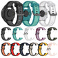 Frendorf | For Honor Watch GS 3 22mm Zwei Farben Texturiertes Silikon Uhrenband (Rot+Schwarz)
