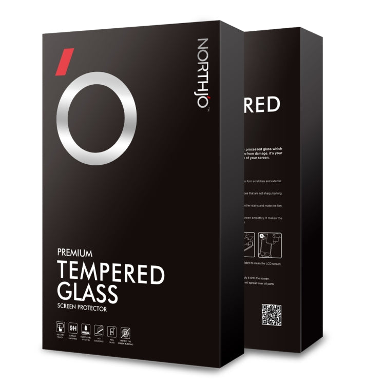 Frendorf | Für iPhone 16 NORTHJO A++ 28 Grad Datenschutz Voll-Gel Klebefolie Seiden-Druck gehärtetes Glas Film