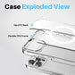 Frendorf | Für iPhone 14 Pro NORTHJO 3 in 1 Magsafe Clear Phone Case mit Bildschirmfolie + Rücklinsefolie