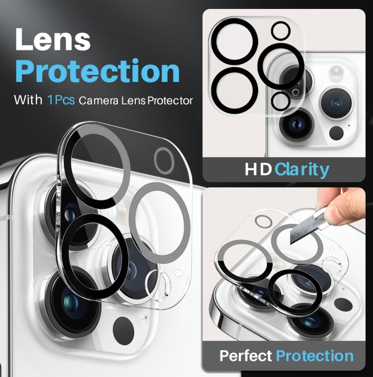 Frendorf | Für iPhone 14 Pro NORTHJO 3 in 1 Magsafe Clear Phone Case mit Bildschirmfolie + Rücklinsefolie