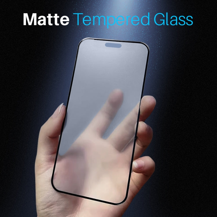Frendorf | Für iPhone 16 Pro Max NORTHJO Matte Siebdruck Anti-Fingerabdruck Gehärtetes Glas Folie