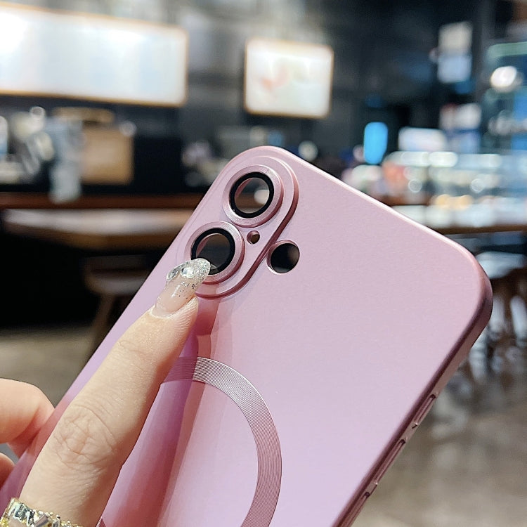 Frendorf | Für iPhone 15 Pro Metallic Paint Magsafe Flüssig TPU Handyhülle (Grau)