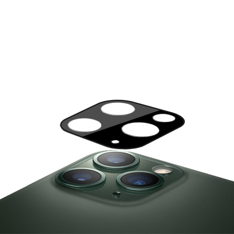 Frendorf | Für iPhone 11 2 Stück mocolo 0,15 mm 9H 2,5D Runde Kante Rückkameraobjektiv Gehärtetes Glas Film (Schwarz)