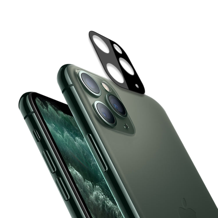 Frendorf | Für iPhone 11 2 Stück mocolo 0,15 mm 9H 2,5D Runde Kante Rückkameraobjektiv Gehärtetes Glas Film (Schwarz)