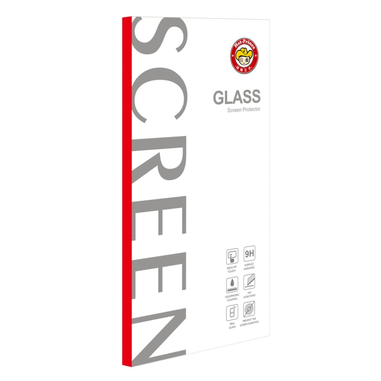 Frendorf | Für iPhone 11 Pro Max Hat-Prince 2 in 1 Vollkleber 0.26mm 9H 2.5D gehärtetes Glas Vollsichtschutz + 0.2mm 9H 2.15D abgerundete Kante Rückkamera Linse gehärtete Glasfolie