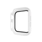 Frendorf | ENKAY Hat-prince Vollschutz PC-Hülle + Gehärteter Glas Schutz für Apple Watch Series 5 / 4 44mm (Weiß)