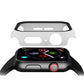 Frendorf | ENKAY Hat-prince Vollschutz PC-Hülle + Gehärteter Glas Schutz für Apple Watch Series 5 / 4 44mm (Weiß)
