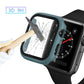 Frendorf | ENKAY Hat-prince Vollschutz PC-Hülle + Gehärteter Glas Schutz für Apple Watch Series 5 / 4 40mm (Grün)