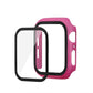 Frendorf | ENKAY Hat-Prince Vollschutz-PC-Hülle + Gehärteter Glasschutz für Apple Watch Series 5 / 4 40mm (Rose)