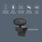 Frendorf | Full HD 1080P Webcam mit integriertem Mikrofon Smarte Webcam USB Streaming Live Kamera mit Geräuschunterdrückung