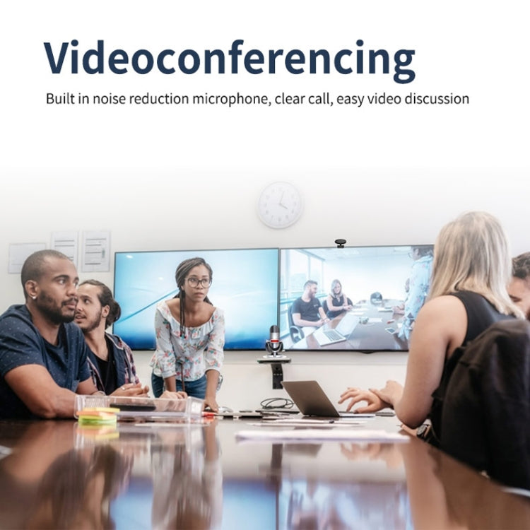 Frendorf | Full HD 1080P Webcam mit integriertem Mikrofon Smarte Webcam USB Streaming Live Kamera mit Geräuschunterdrückung