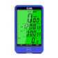 Frendorf | SUNDING SD-576C Fahrrad LCD Hintergrundbeleuchtung Stoppuhr Fahrrad Geschwindigkeitsmesser Fahrrad Kilometerzähler Stoppuhr (Gelb)