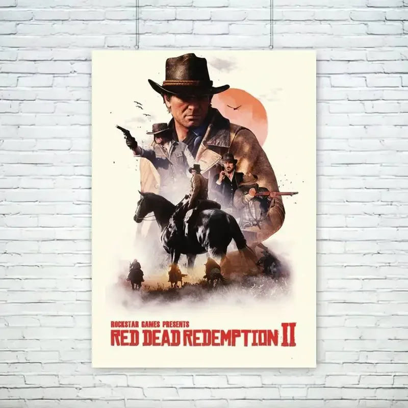 Spiel R-Rotes Totem 2 POSTER Wandbilder für Wohnzimmer Herbstdekoration
