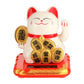 Frendorf | LuckyMiko Chinesische Glückskatze | Winkende Katze mit Beweglichem Arm | Feng Shui Dekoration für Zuhause & Büro | Symbol für Wohlstand
