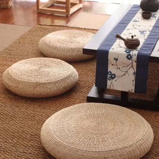 Japanische handgefertigte Tatami-Kissen - Ideal für Meditation