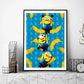 Süß-Cartoon-M-Miniones-Film POSTER Poster Drucke Wandbilder Wohnzimmer Wohnkultur Klein