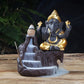 Clay-Style Ganesha Loban/Agarbatti Halter und Figurine