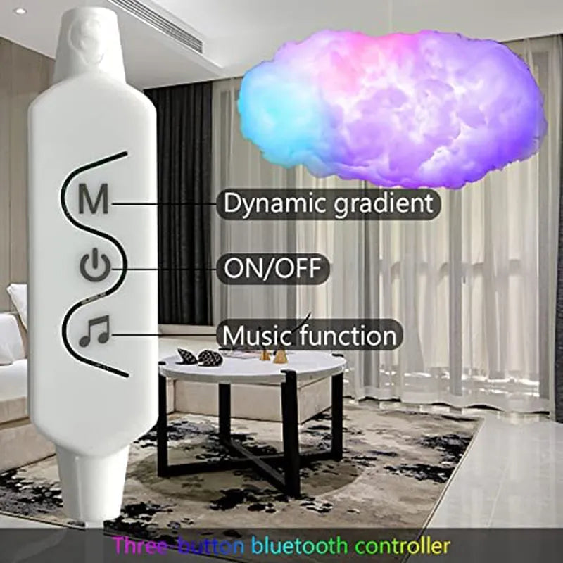 Cloudscape Glow 3D Wolken Smart Schlafzimmerlampe