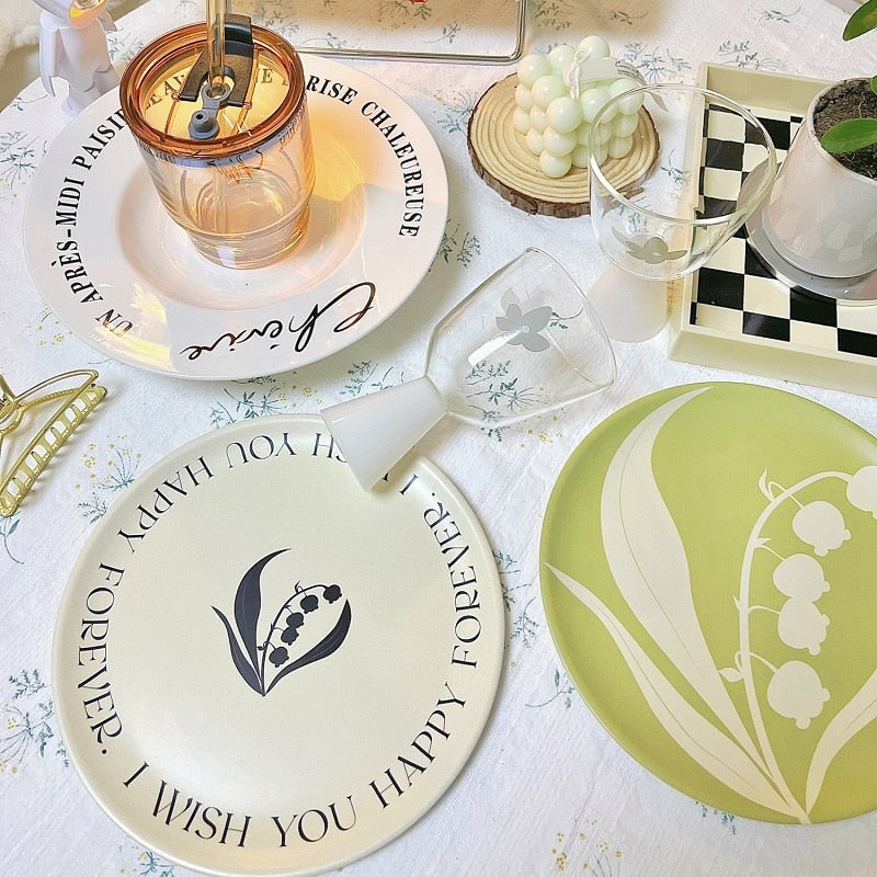 HAPPY FOREVER BAMBOO-PLATTE
