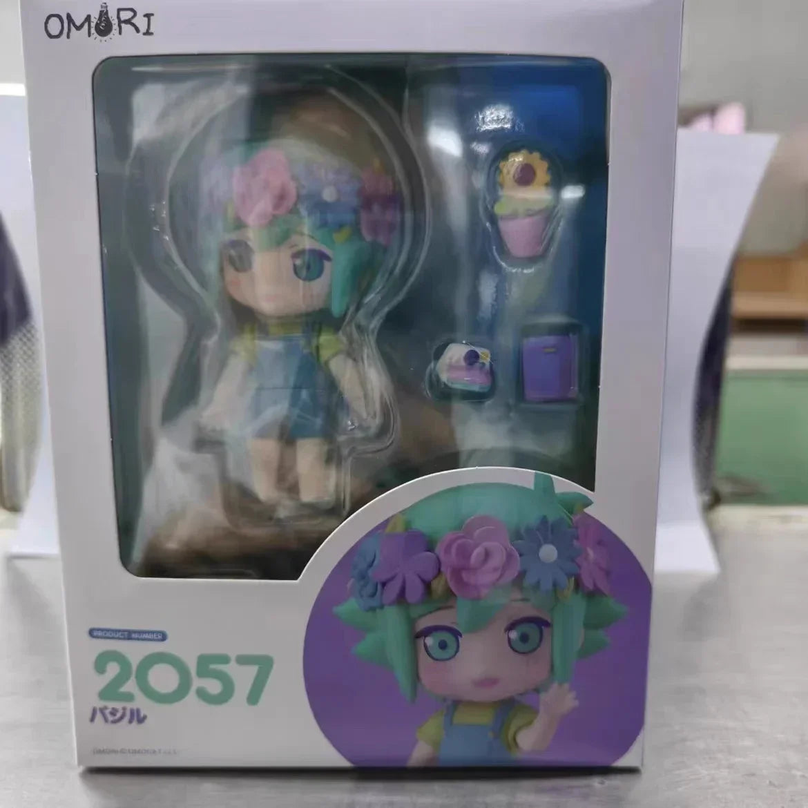 Frendorf | ChibiCraft Anime Figur | PVC Actionfigur Basil | Kawaii Anime Sammlerfigur in Box | Niedliches Modellspielzeug für Fans