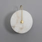Frendorf | Marblite Disk Wandlampe | Edle Marmor-Wandleuchte | Modernes Design | Stimmungsvolles Licht