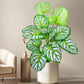 Frendorf | 105 cm künstlicher Fiddle Leaf Baum – Apfelblatt-Seidenpflanze für Zuhause, Büro & Jubiläumsdekoration – Topf, Bodenauslage