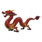 Lebendige chinesische Drachen Feng Shui Skulptur