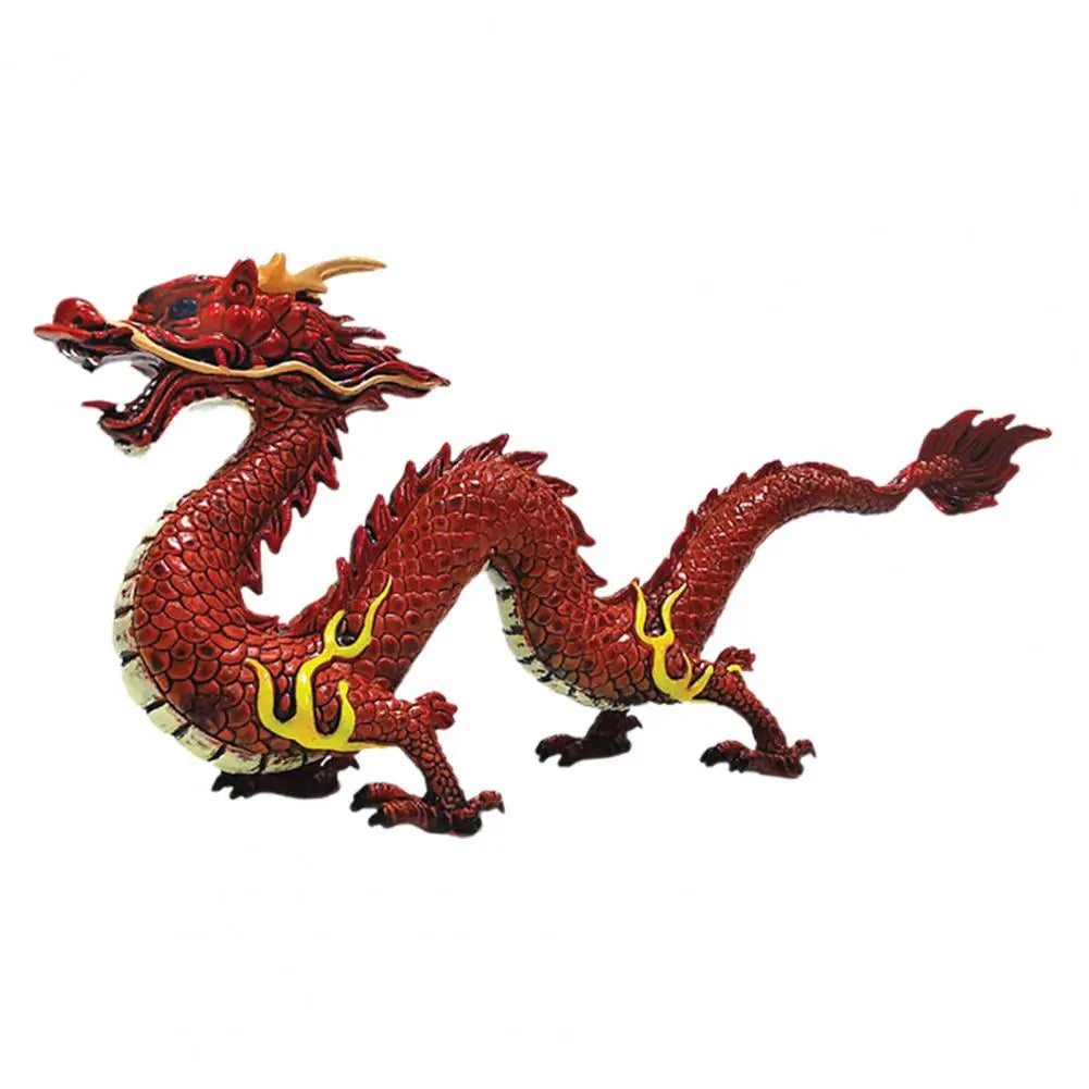 Lebendige chinesische Drachen Feng Shui Skulptur