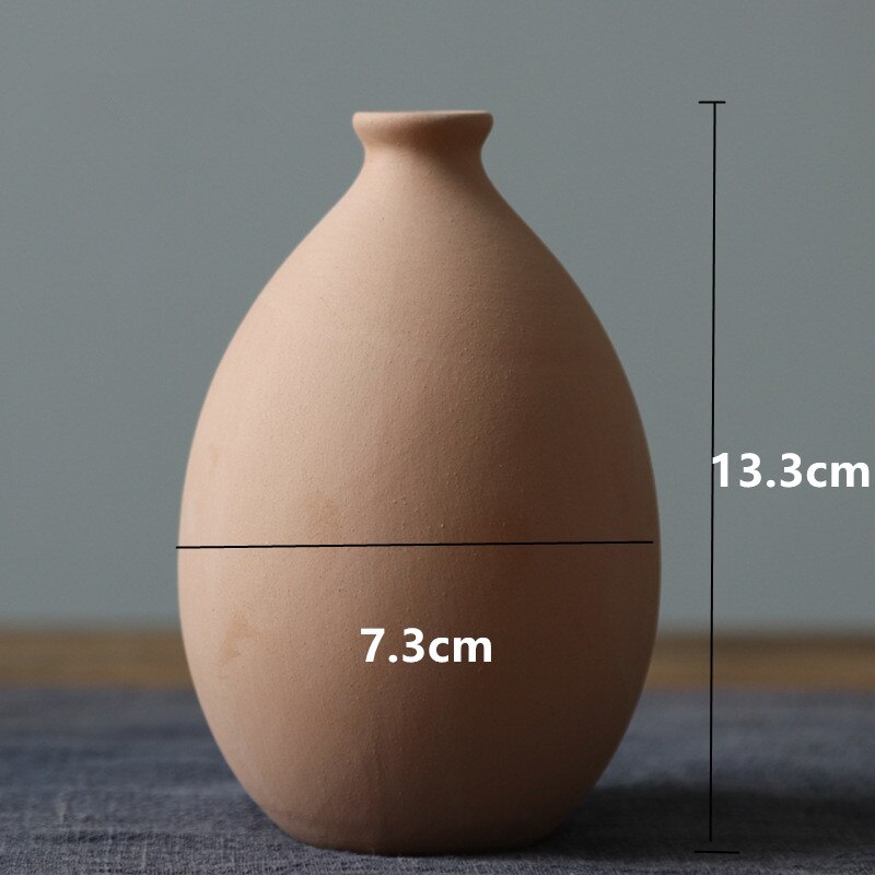 1 Stück matte Keramikvase, Heimdekoration, Keramik, Blumenvase, Fotografie-Requisiten