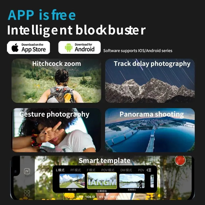 Frendorf | 3-Achsen Smartphone Gimbal Stabilizer mit KI-Tracking & Gesichtserkennung – Alvion