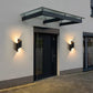 12W Wasserdichte LED-Wandleuchte: Innen/Außen Dekorative Wandleuchte für Garten, Balkon, Veranda