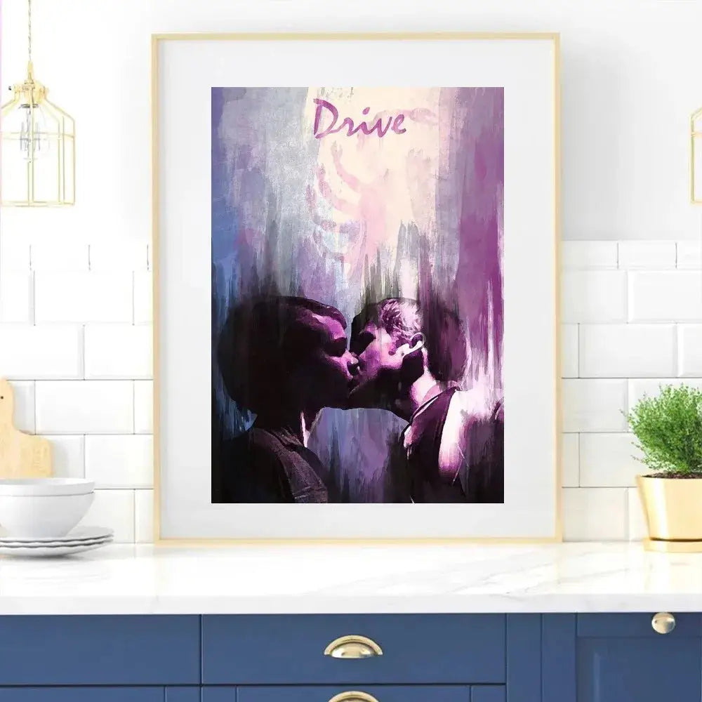 Fahren Film Plakat Zuhause Zimmer Dekor Wohnzimmer Schlafzimmer Ästhetik Kunst Wandmalerei Aufkleber
