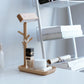 Elegante dimmbare Tischlampe mit Stauraum