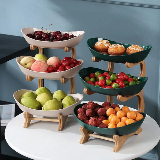 FruitTower - Elegante Metall Obststanduhalten