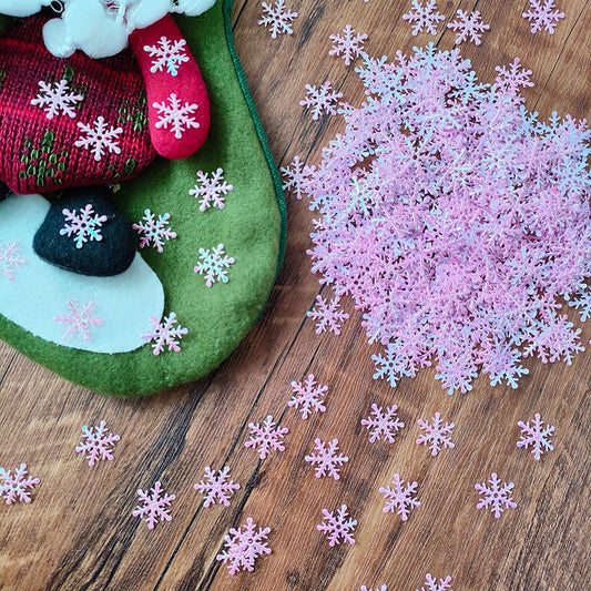 Frendorf | Künstliche Weihnachts-Schneeflocken-Konfetti