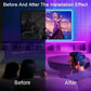 RGB 5050 LED Strip Light mit Fernbedienung & App-Steuerung - USB-betrieben