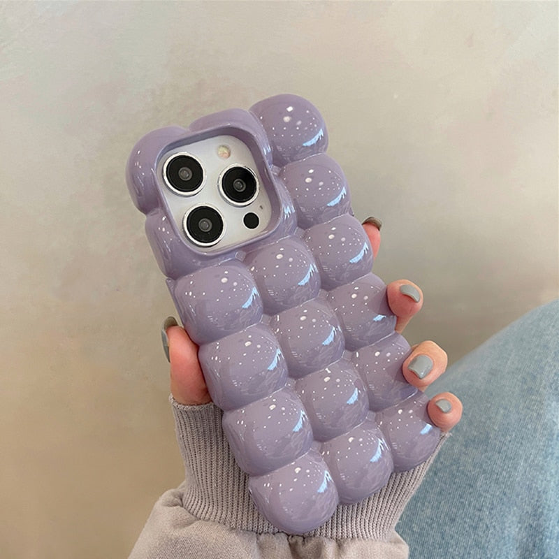 Süßes 3D Schokoladenblock iPhone Etui
