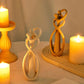 Frendorf | LoveSculpt Sandstein Liebhaber Statue | Hochzeitsdeko | Valentinstag Geschenk | Romantische Heimdekoration