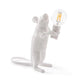 Frendorf | CritterGlow Moderne LED Tischlampe | Harz Tierdesign | Ratte, Katze & Eichhörnchen | Nachtlicht & Wohnkultur