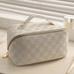 Frendorf |  Luxus Checkered Make-up Kosmetiktasche