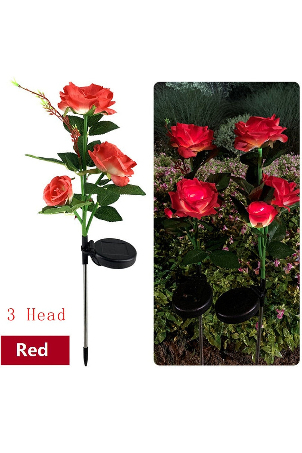 Pfad Solar Blumen Gartenlichter
