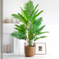 Frendorf | 105cm/41.3in Künstliche Areca Palme – Fake Tropical Gelbe Palme Pflanze für Innen, Zuhause, Büro und Veranstaltungsdeko