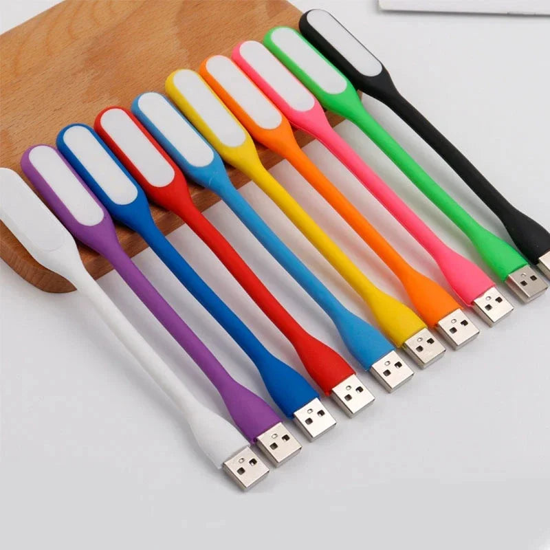 Frendorf | Lumibend USB Lampe | Flexibel & Energiesparend | LED Lichtquelle | Für Laptop & Powerbank