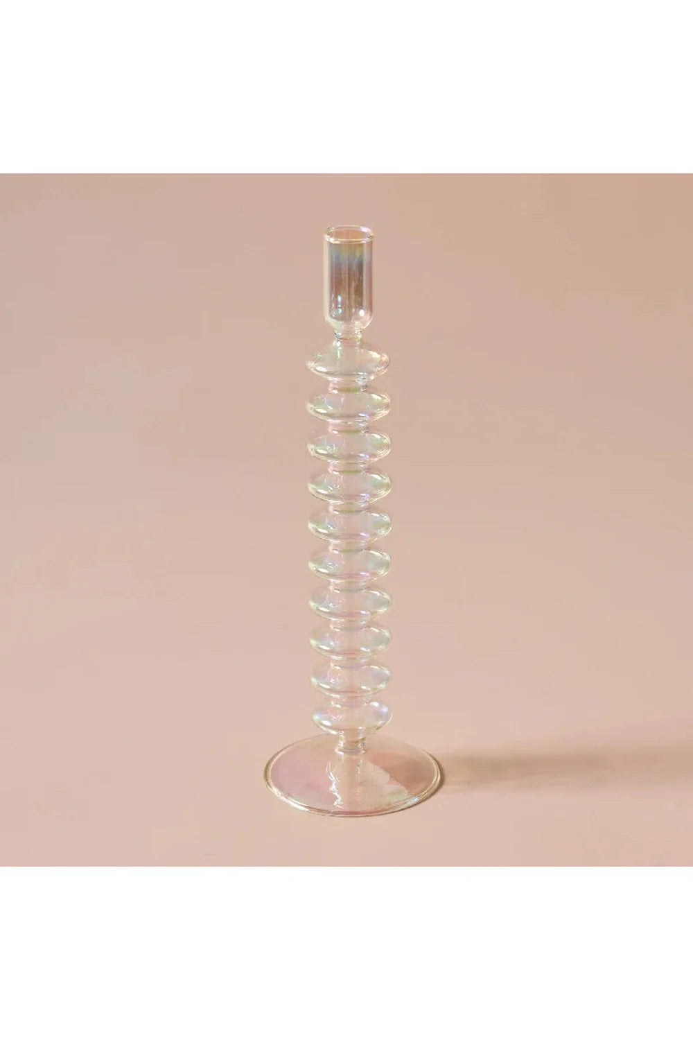 Regenbogen Glas Kerzenhalter