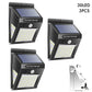Neu Solar Lampe Licht IP65 Wasserdicht mit Motion Sensor