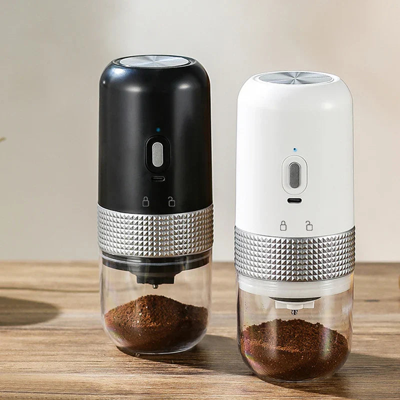 Elektrische Kaffeemühle Typ C USB Ladung Professionelle Keramik Mahlkern Kaffeebohnen Mühle Tragbare Kaffeemaschine Zubehör