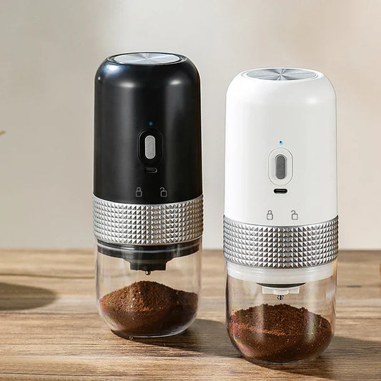 Elektrische Kaffeemühle Typ C USB Ladung Professionelle Keramik Mahlkern Kaffeebohnen Mühle Tragbare Kaffeemaschine Zubehör