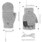 USB wiederaufladbare warme Welle beheizte Handschuhe