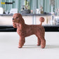 Mode Hund Modell Simulation Tier Kollektion Dekoration Handwerkskunst Figuren Miniaturen Wandbilder Zubehör Einrichtung Modelle